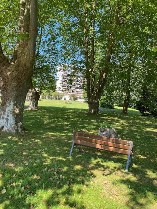 Superbe T3 Lumineux Sur Parc Arbore Avec Piscine 安格雷 外观 照片